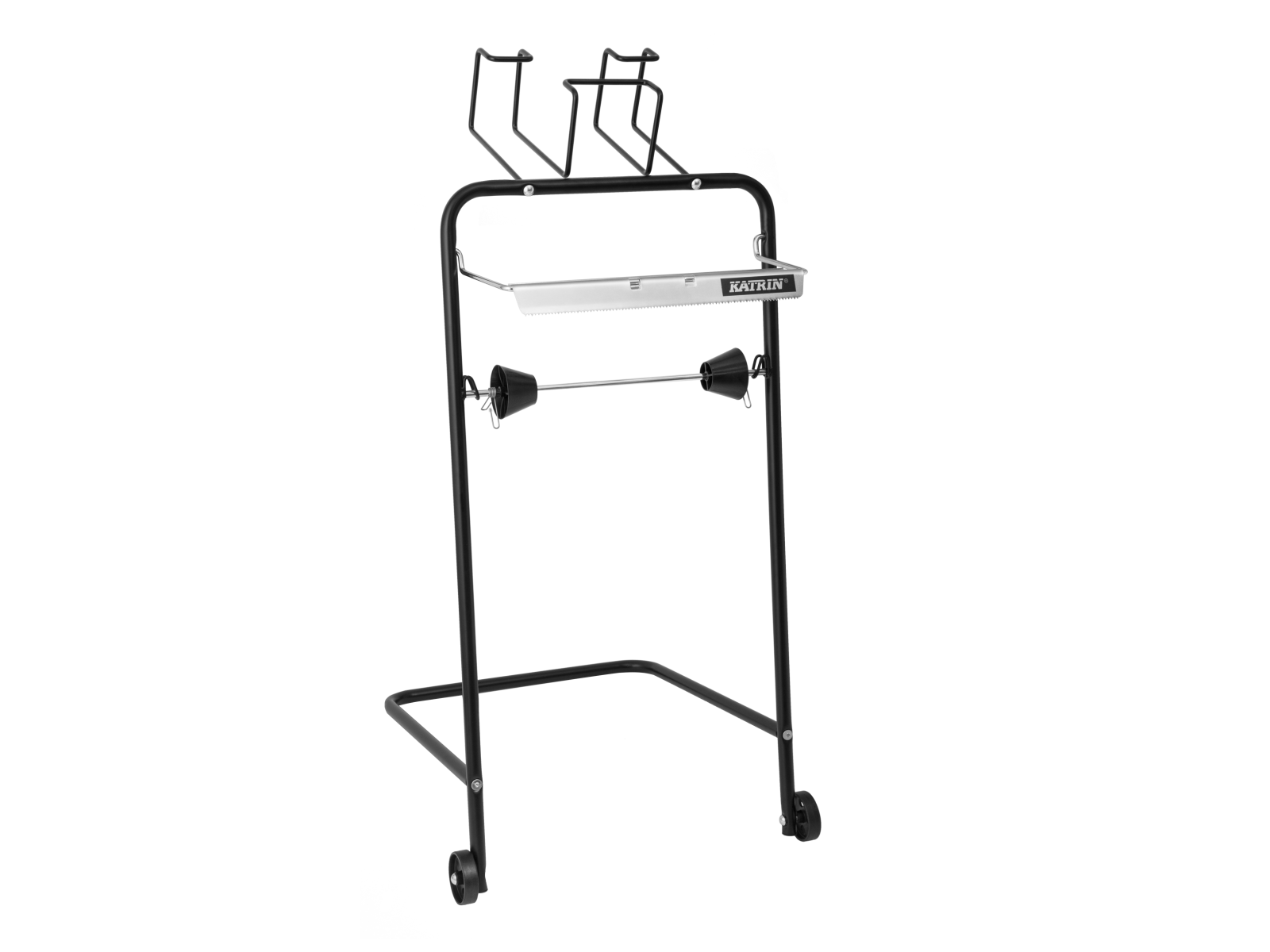 Stojak do czyściw podłogowy KATRIN 54909 BLACK